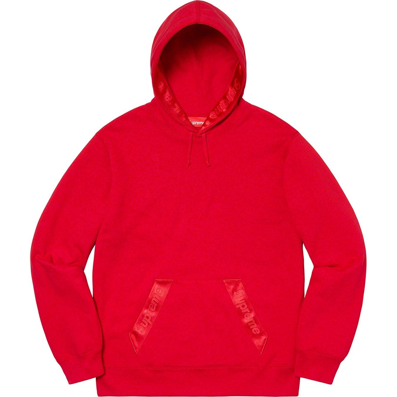 Tonal Webbing Hooded Sweatshirt view 5